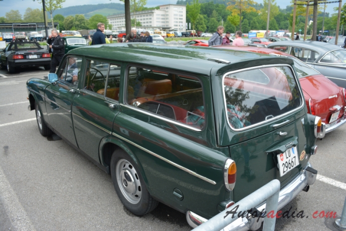 Volvo P120 Series (Amazon) 1956-1970 (1965-1967 kombi 5d),  left rear view