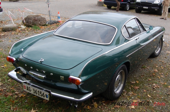 Volvo P1800 1961-1973 (1967 Coupé 2d), right rear view
