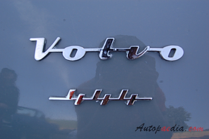 Volvo PV444 1947-1958 (1954-1955 Volvo PV444H), rear emblem  