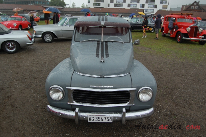 Volvo PV444 1947-1958 (1956 1600ccm), przód