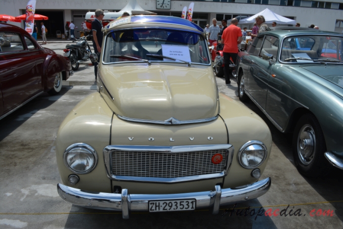 Volvo PV544 1958-1965 (1958-1961), przód