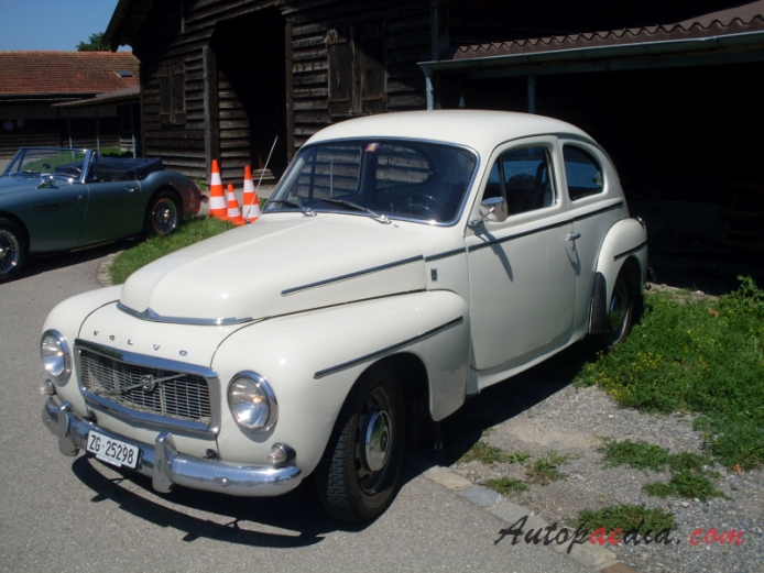 Volvo PV544 1958-1965 (1962-1965), lewy przód