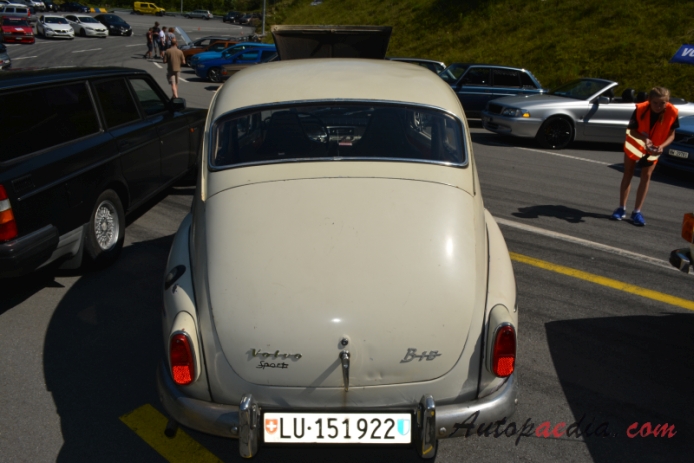 Volvo PV544 1958-1965 (1964 PV 544 Sport), tył