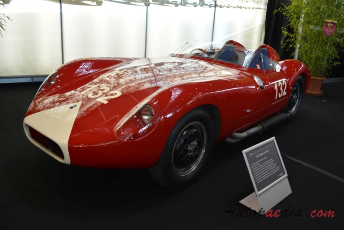 WRE Maserati 1959 (auta wyścigowe), lewy przód
