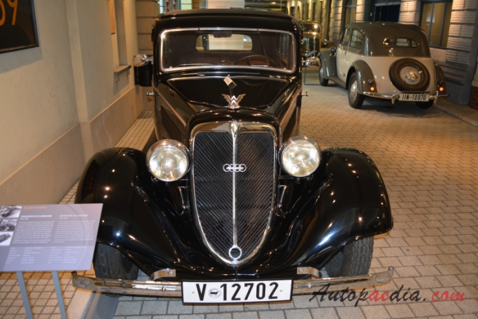 Wanderer W22 1933-1935 (1934 saloon 4d), front view