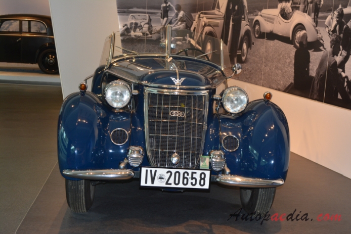 Wanderer W25 1936-1938 (1936 Wanderer W25 K Karl Baur roadster 2d), przód