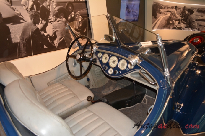 Wanderer W25 1936-1938 (1936 Wanderer W25 K Karl Baur roadster 2d), wnętrze