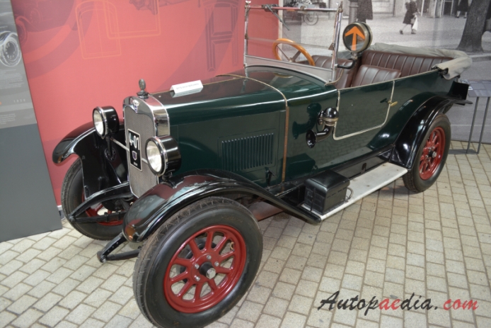 Wanderer W8 1925-1927 (1926 type 5/20 HP Phäton), left front view