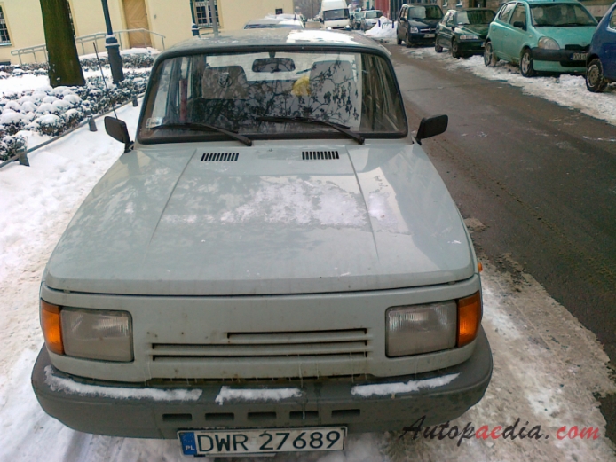 Wartburg 1.3 1988-1991 (sedan 4d), front view