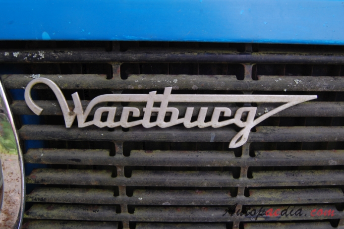 Wartburg 353 1965-1989 (1984-1985 Tourist kombi 5d), emblemat przód 