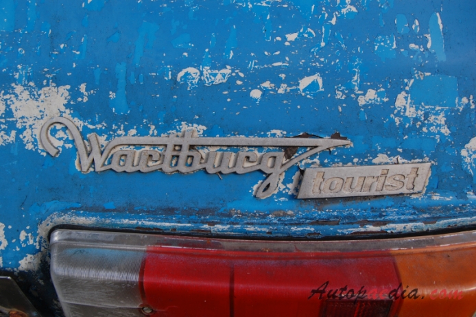 Wartburg 353 1965-1989 (1984-1985 Tourist kombi 5d), emblemat tył 