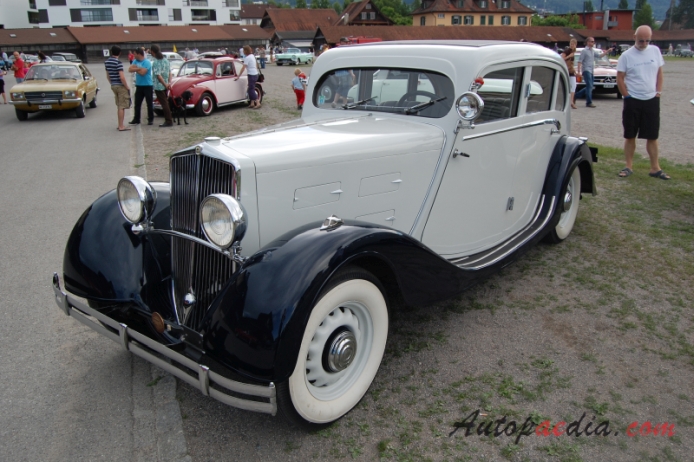 Wikov typ 40 1933-1937 (1934 serie 8 limousine Stantard 4d), left front view