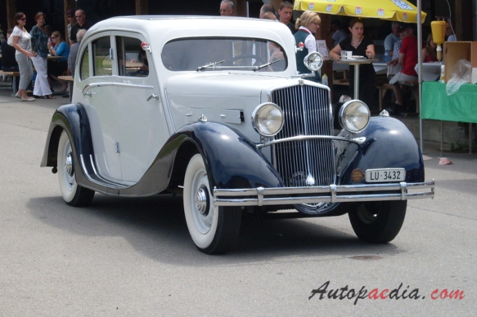 Wikov typ 40 1933-1937 (1934 serie 8 limousine Stantard 4d), right front view