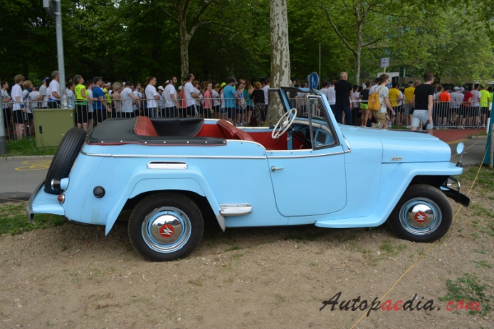 Willys-Overland Jeepster 1948-1950 (VJ), prawy bok