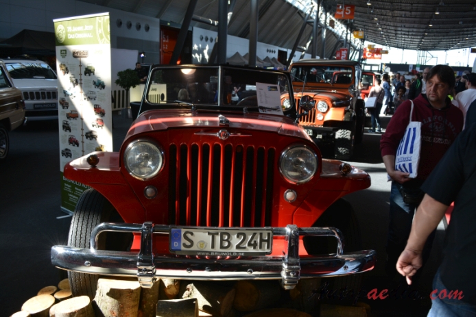 Willys-Overland Jeepster 1948-1950 (VJ), przód