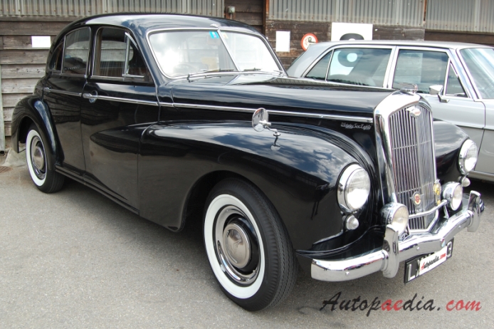 Wolseley 6/80 1948-1954 (1951 saloon 4d), right front view