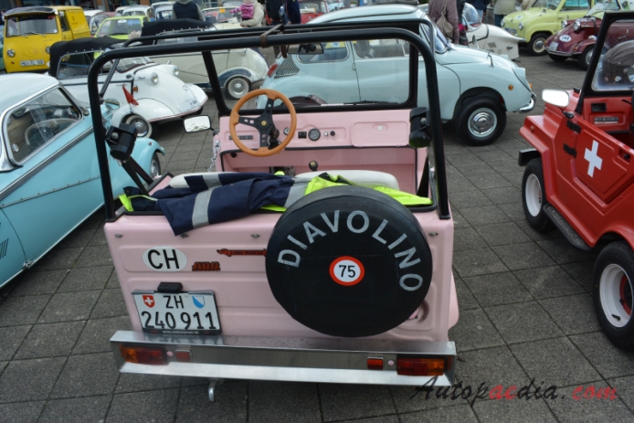 ZBR Diavolino 1984-1986 (1987), rear view