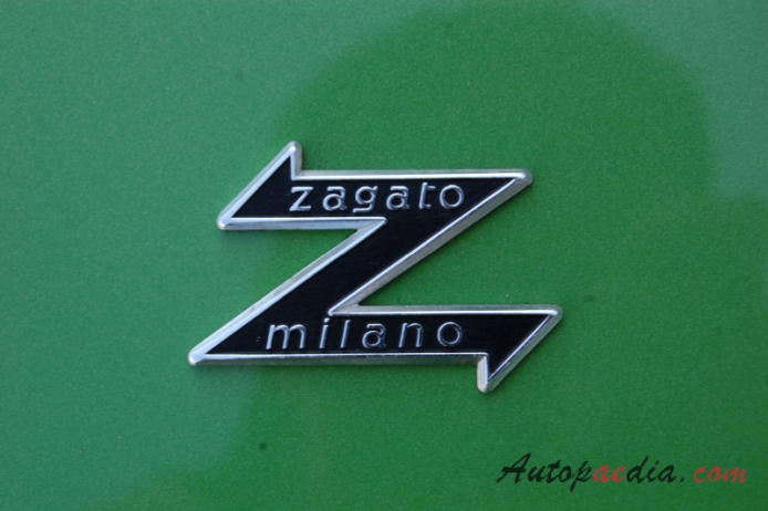 Zagato Aster (1972 Fiat 132 Coupé 2d), front emblem  