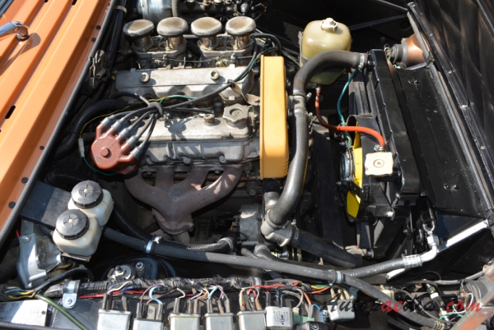 Zagato Aster (1972 Fiat 132 Coupé 2d), engine  