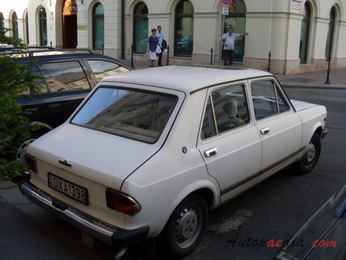 Zastava Skala 55 GT, GTL (Yugo 513) 1983-1988 (1987-1988), right rear view
