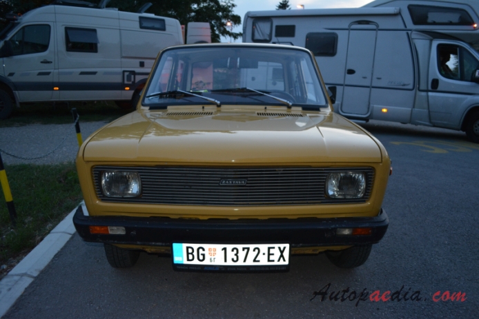 Zastava 128 1980-2003 (1983-1987 1100 CL sedan 4d), front view