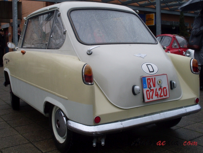 Zündapp Janus 1957-1958 (1957),  left rear view
