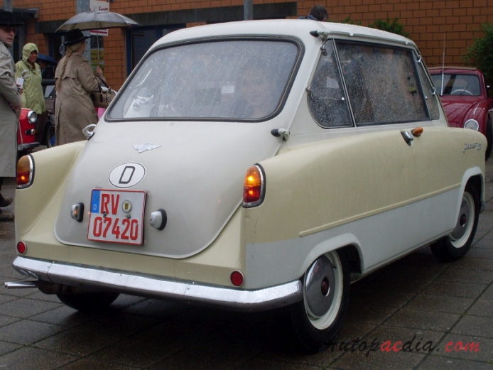 Zündapp Janus 1957-1958 (1957), right rear view