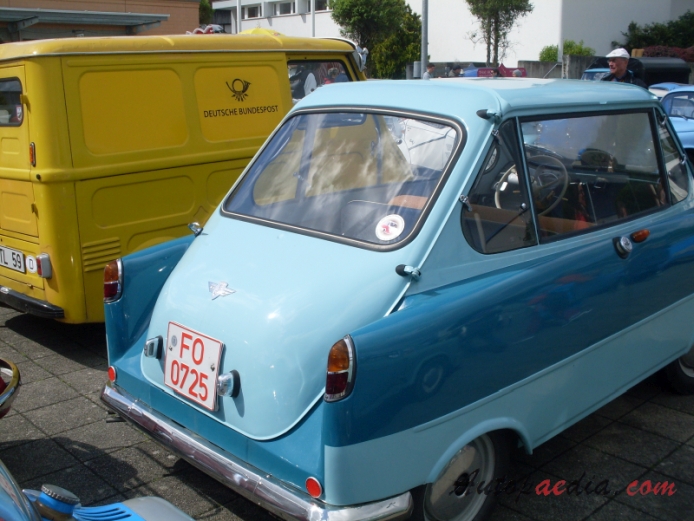 Zündapp Janus 1957-1958 (1957), right rear view